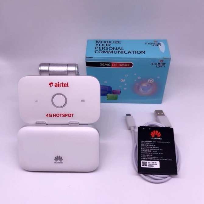 Bộ phá wifi 4G di động chính hãg Huawei E5573C tốc độ cao