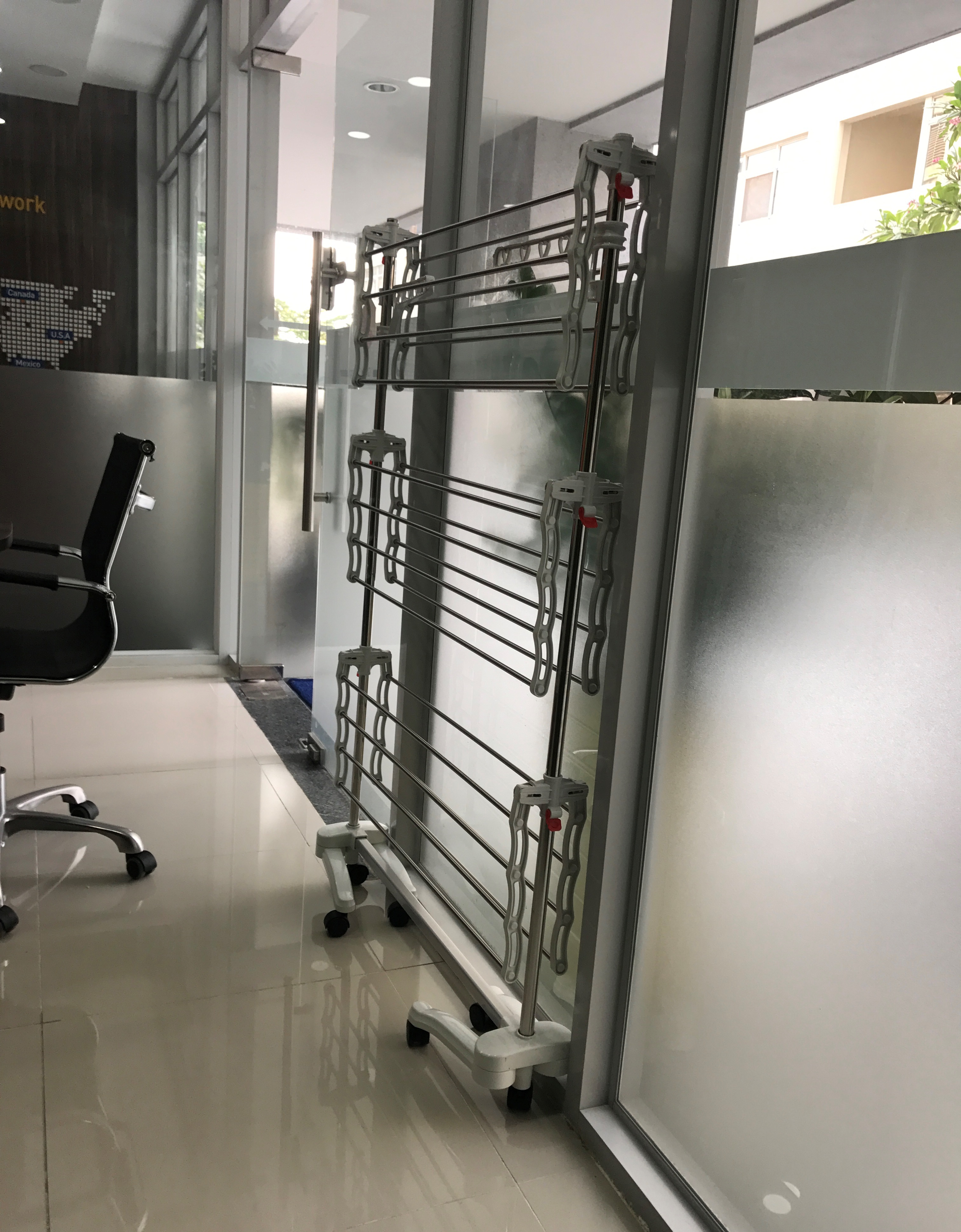 Giàn phơi đồ, giàn phơi quần áo 6 cánh Hàn Quốc