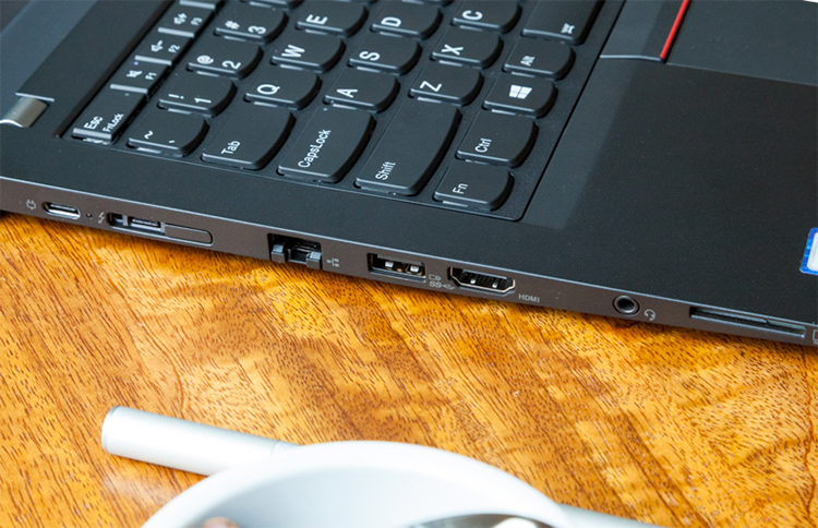 Laptop Lenovo ThinkPad T480s 20L7S00V00 Core i7-8550U/Free Dos (14 inch) - Hàng Chính Hãng (Black)