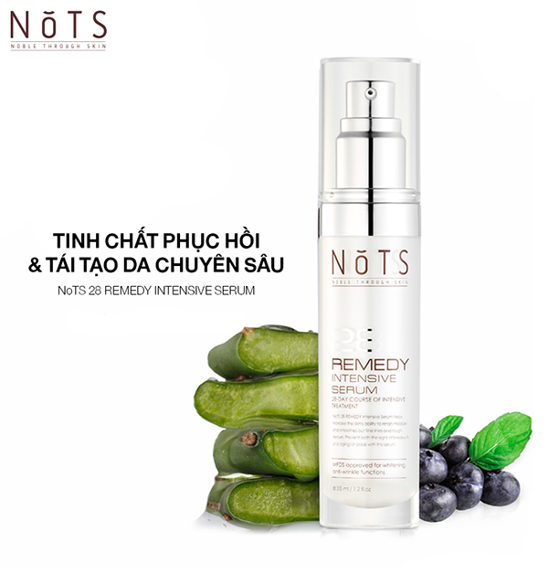 Tinh chất dưỡng ẩm da NoTS 28 Remedy Intensive Serum 35ml
