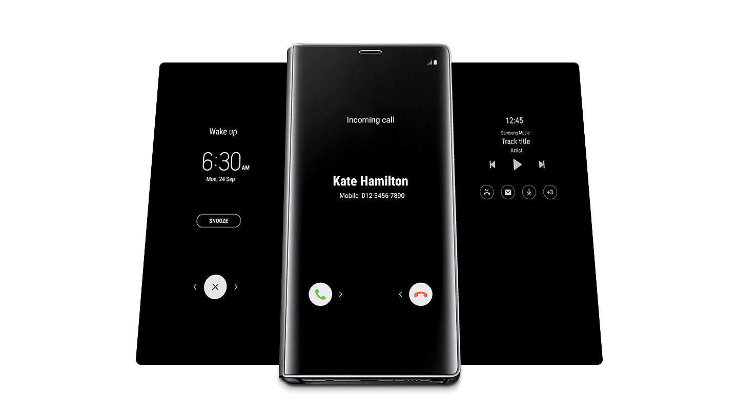 Bao Clear View Standing Cho Samsung Galaxy Note 9 (Màu Ngẫu Nhiên) - Hàng Chính Hãng
