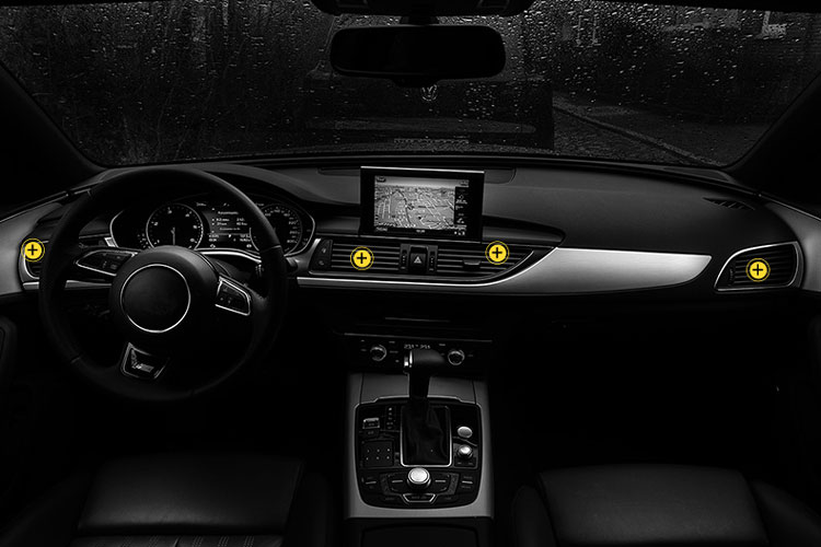 Giá Đỡ Điện Thoại Trên Xe Hơi Rockspace Universal Gravity RPH0824