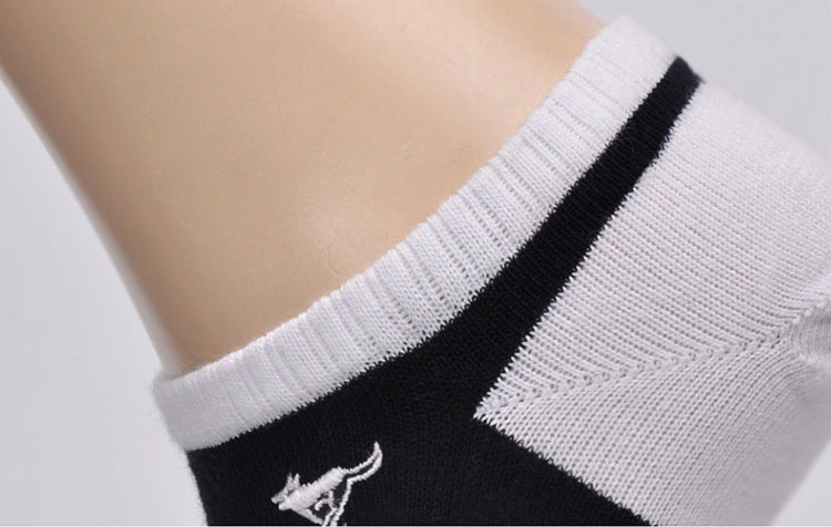 Seven wolves SEPTWOLVES boat socks men sports wind men socks breathable sweat sweat casual socks mixed color 6 double boxed Z90725
