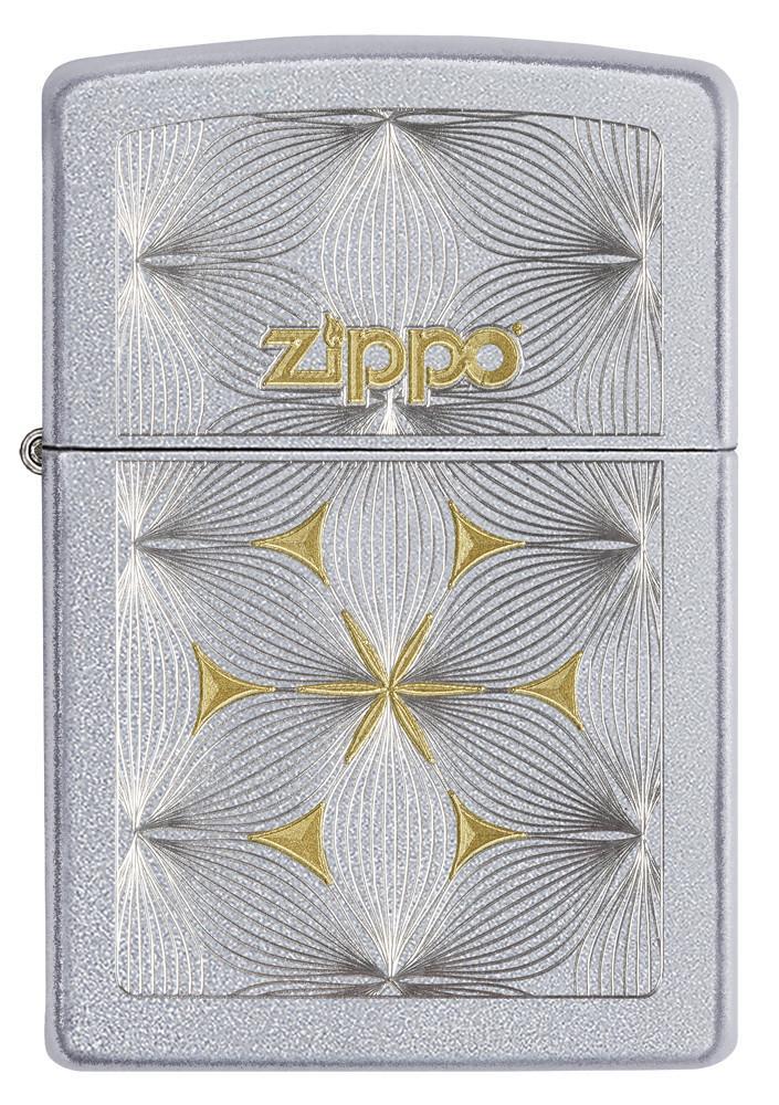 Zippo-Flowers-Satin-Chrome-29411-2