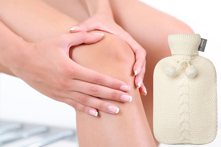 Túi Chườm Nóng Fashy Germany Bọc Len (Trắng)