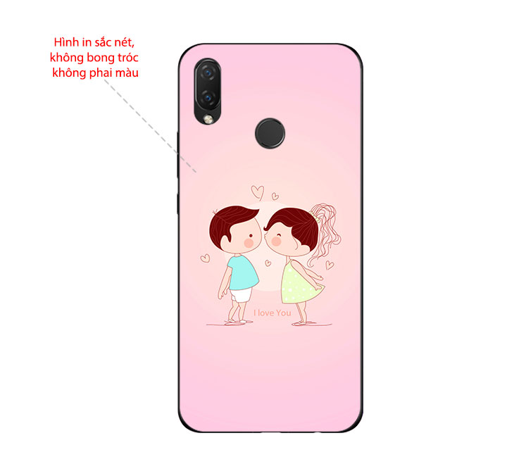 Ốp Lưng Dẻo Cho Điện thoại Huawei Nova 3i - Kiss Love 01