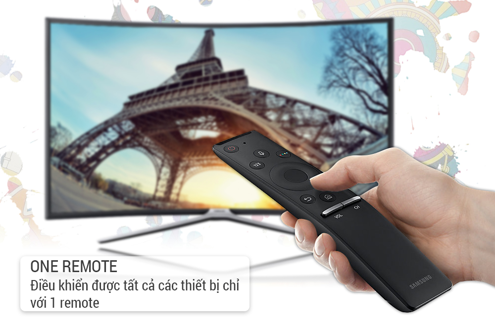 Smart Tivi Màn Hình Cong Samsung 49 inch Full HD UA49M6300AKXXV 