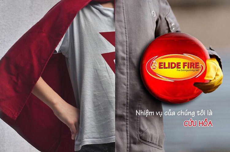 Bóng cứu hỏa Elide Fire Ball ELB01