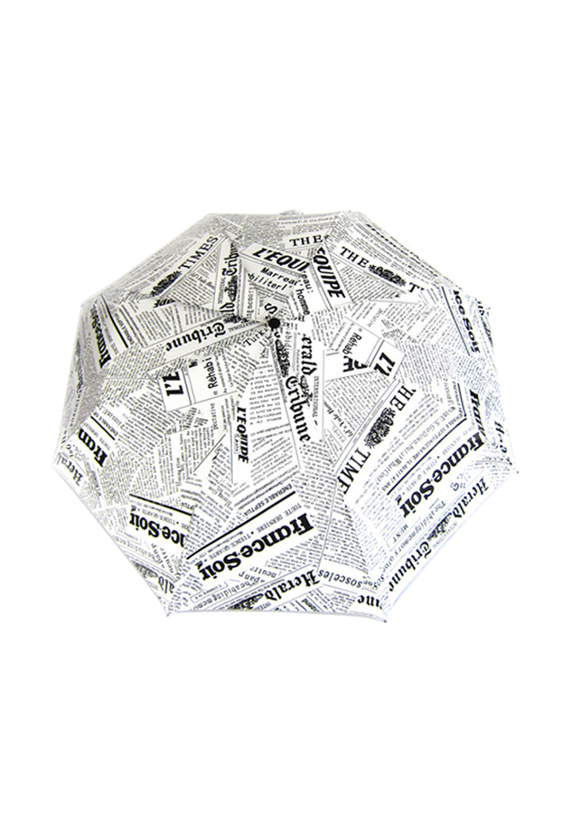 Dù giấy báo V.2 Winwinshop88 - Màu Trắng