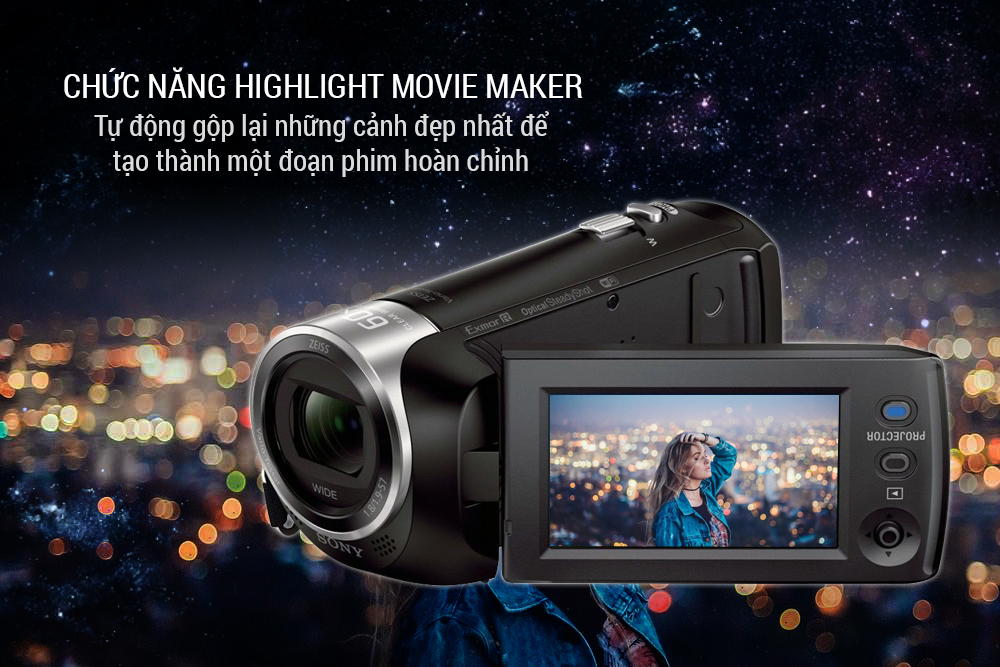 Máy Quay Phim Sony HDR PJ440E