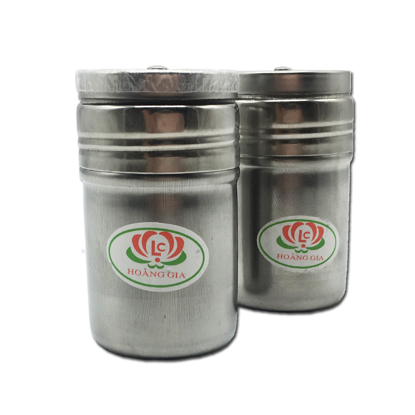 Lọ đựng tiêu inox Hoàng Gia
