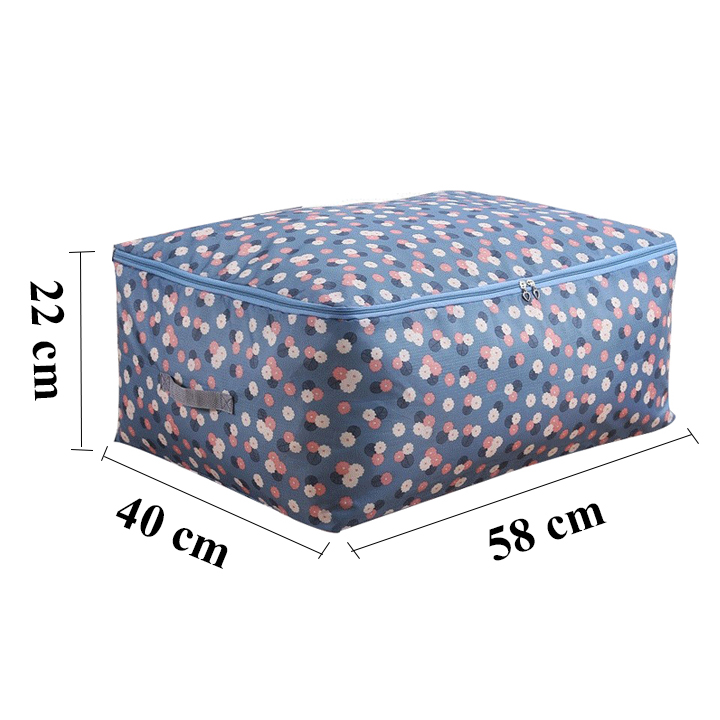 Túi đựng chăn màn chấm bi chống thấm