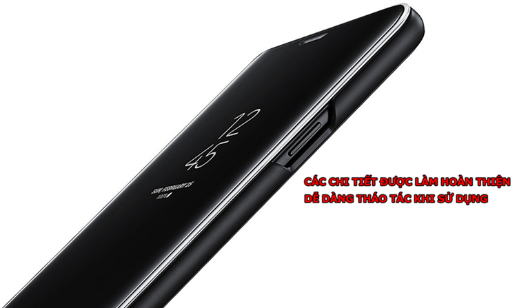 Bao Da Samsung Clear View Standing Galaxy S9 Plus - Hàng Chính Hãng
