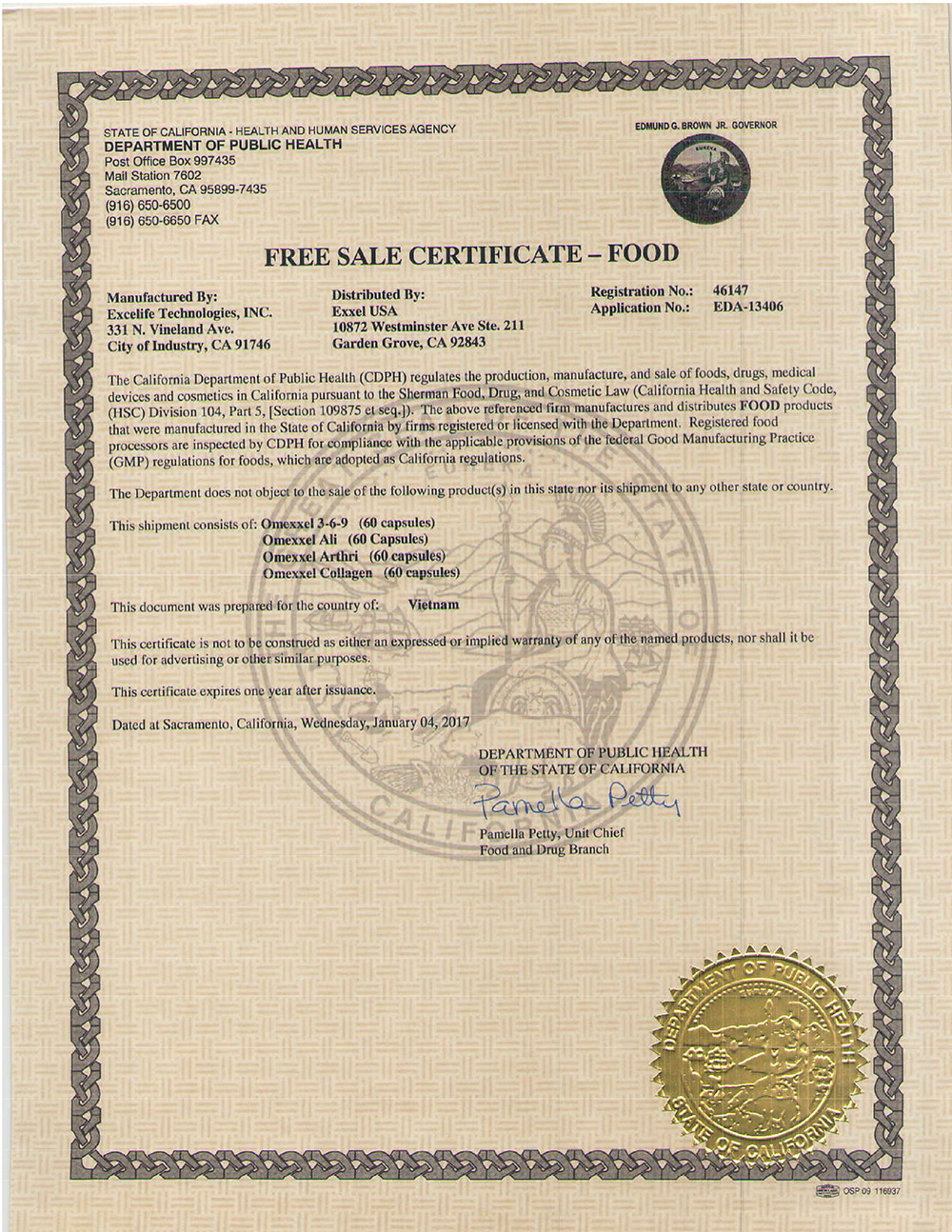 Thực Phẩm Chức Năng Hỗ Trợ Sụn Khớp Và Ngăn Ngừa Thoái Hóa Khớp Omexxel Arthri (Hộp 30 Viên)