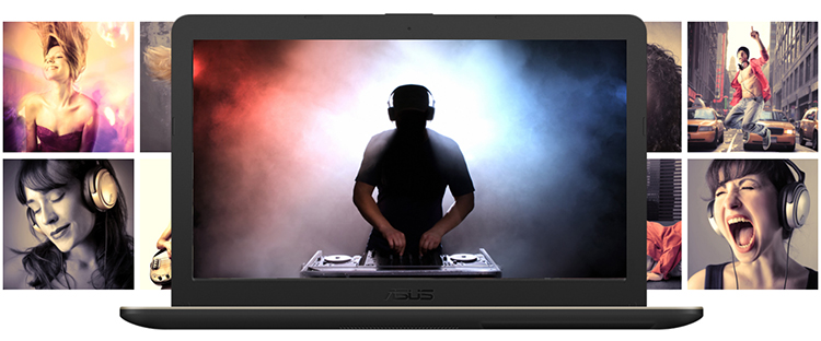 Laptop Asus Vivobook X540NA-GO032T Pentium N4200/Win10 (15.6 inch) - Hàng Chính Hãng - Black
