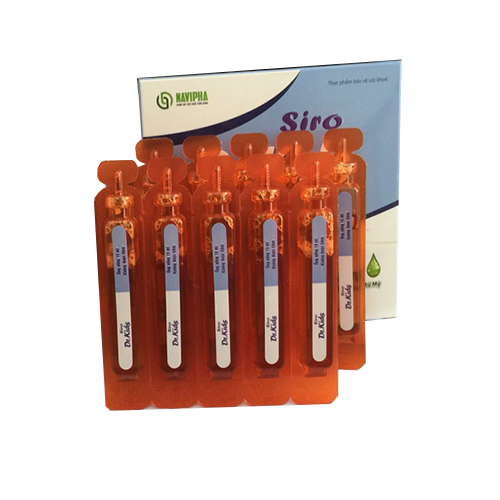 Siro ho Dr.KID hỗ trợ giảm ho, sổ mũi đau họng an toàn dạng ống ( 5 ống x 2 vỉ)