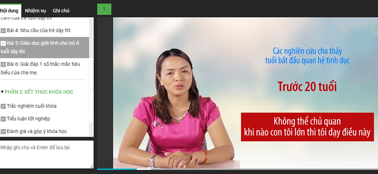 Khóa Học Tâm Lý Và Giáo Dục Giới Tính Cho Con Tuổi Dậy Thì KYNA KID33