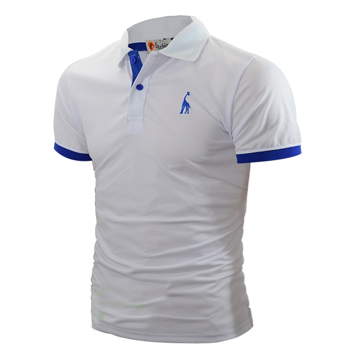 Áo Thun Polo Nam Chất Shop Hươu Cao Cấp ZR0005.(1) Màu Xanh Đen