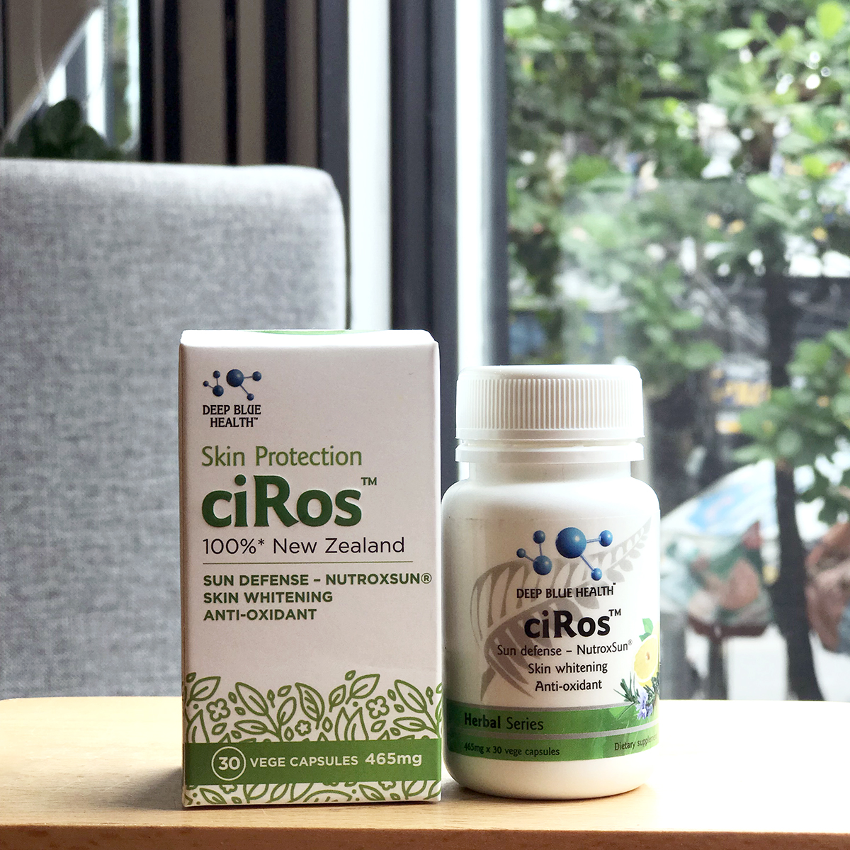 Ciros vien uong chong nang