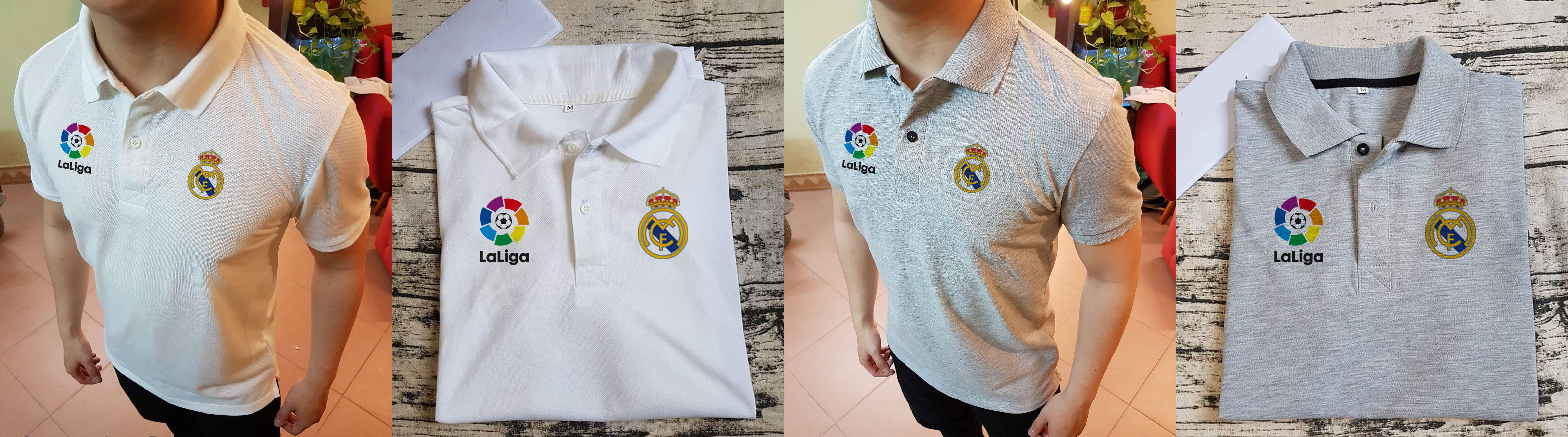 Áo Thun Bóng Đá Áo Thun Polo Đội Tuyển Real Madrid