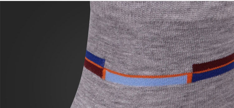 Antarctic (Nanjiren) socks cotton solid color tube business breathable sweat sweat casual socks 5 double gift boxed men's mixed color