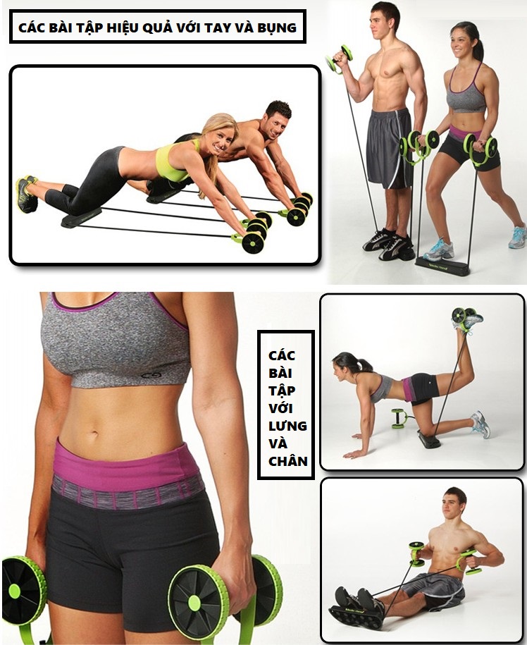 Dây kéo tập GYM, dụng cụ kéo chống đẩy Revoflex Xtreme đa năng - POKI