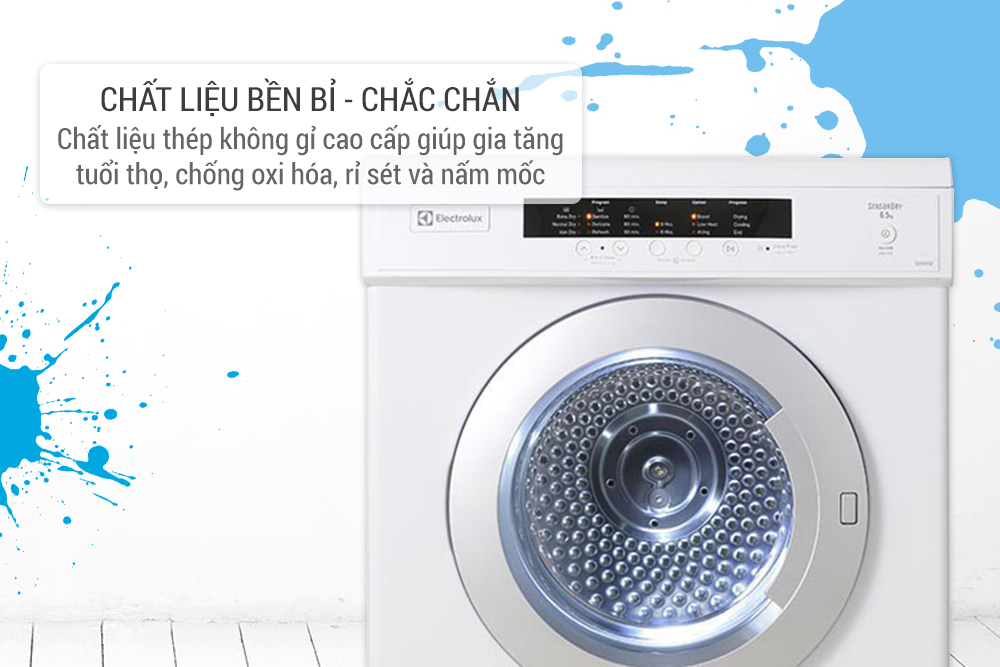 Máy Sấy Cửa Trước Electrolux EDV6552 (6.5kg) - Trắng