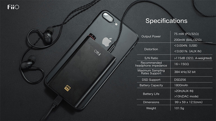 DAC/AMP Fiio Q1 II - Hàng Chính Hãng