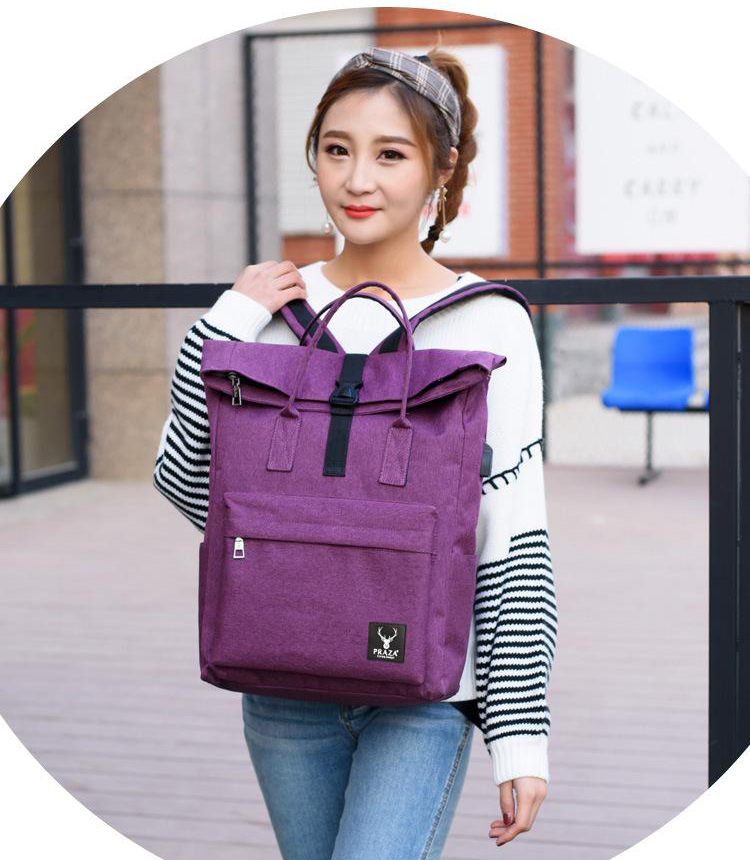 BaLo Quay Nhôm Xách Cao Cấp Praza BL165(Tím)