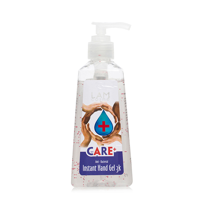 Combo 2 chai Gel rửa tay khô 3K (240ml) Lamcosmé Care+, Công thức độc quyền 3K ( Không nước, không khăn, không khuẩn)