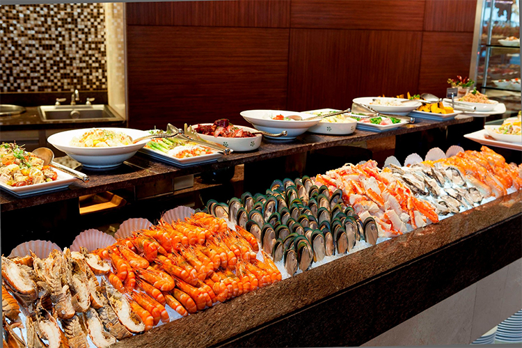 Vé Buffet Trưa Hải Sản Ở Baiyoke Sky Bangkok, Thái Lan