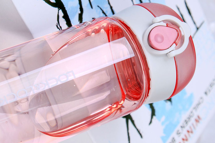 Bình Đựng Nước Lock&Lock One Touch Bottle Bằng Nhựa PC HLC645GRN (550ml)
