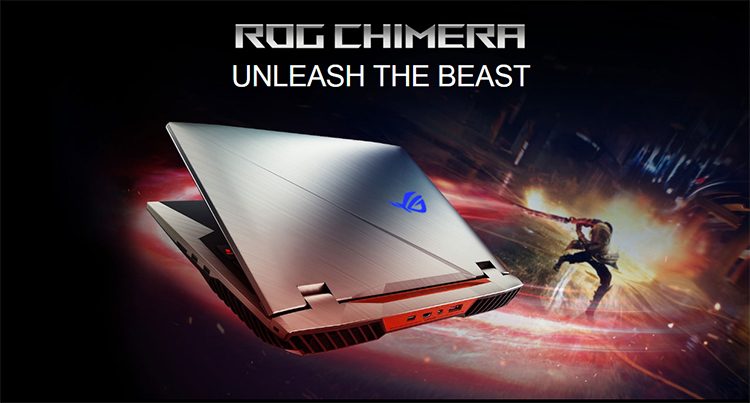 Laptop Gaming Asus ROG Griffin G703GI-E5132T Core i9-8950HK/Win10 (17.3 inch) - Titanium - Hàng Chính Hãng