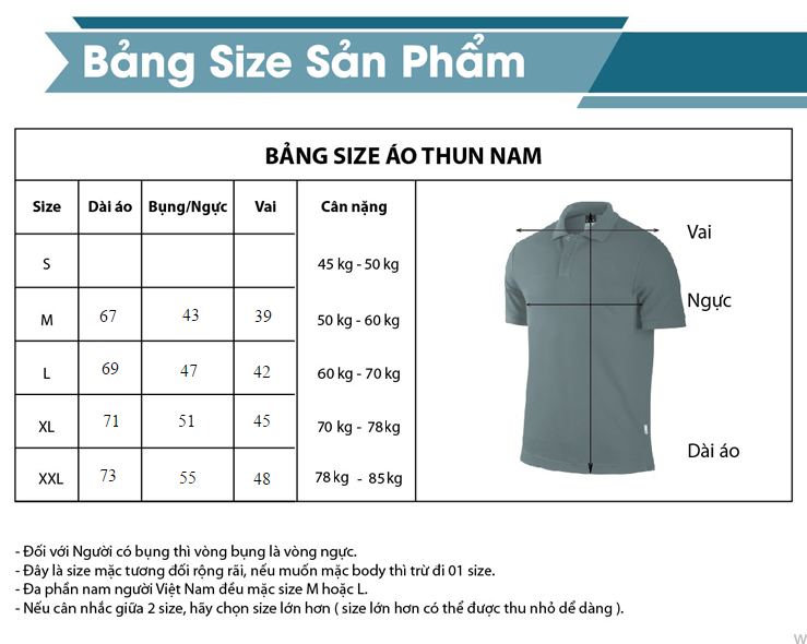 Áo Thun Nam W It For You (Xanh đen)