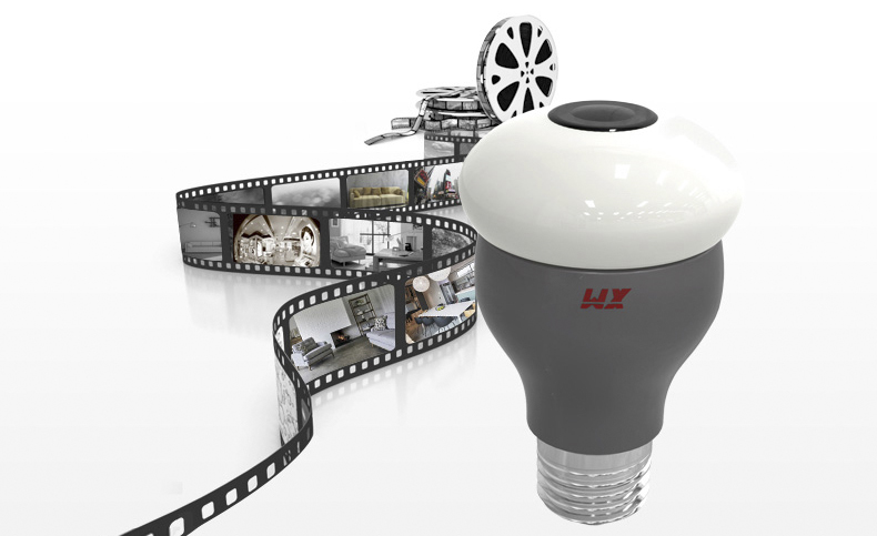 Đèn Camera Giám Sát Không Dây 360 Độ Xiongmai XM 1080p HD Kết Nối Wifi Điều Khiển Từ Xa Bằng Màn Hình Điện Thoại