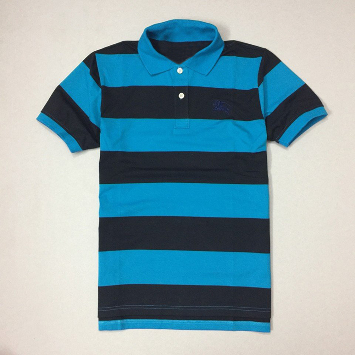 Áo Thun Polo Kỵ Sĩ Sọc Ngang ZR0764.(3)(12) Xanh Ngọc