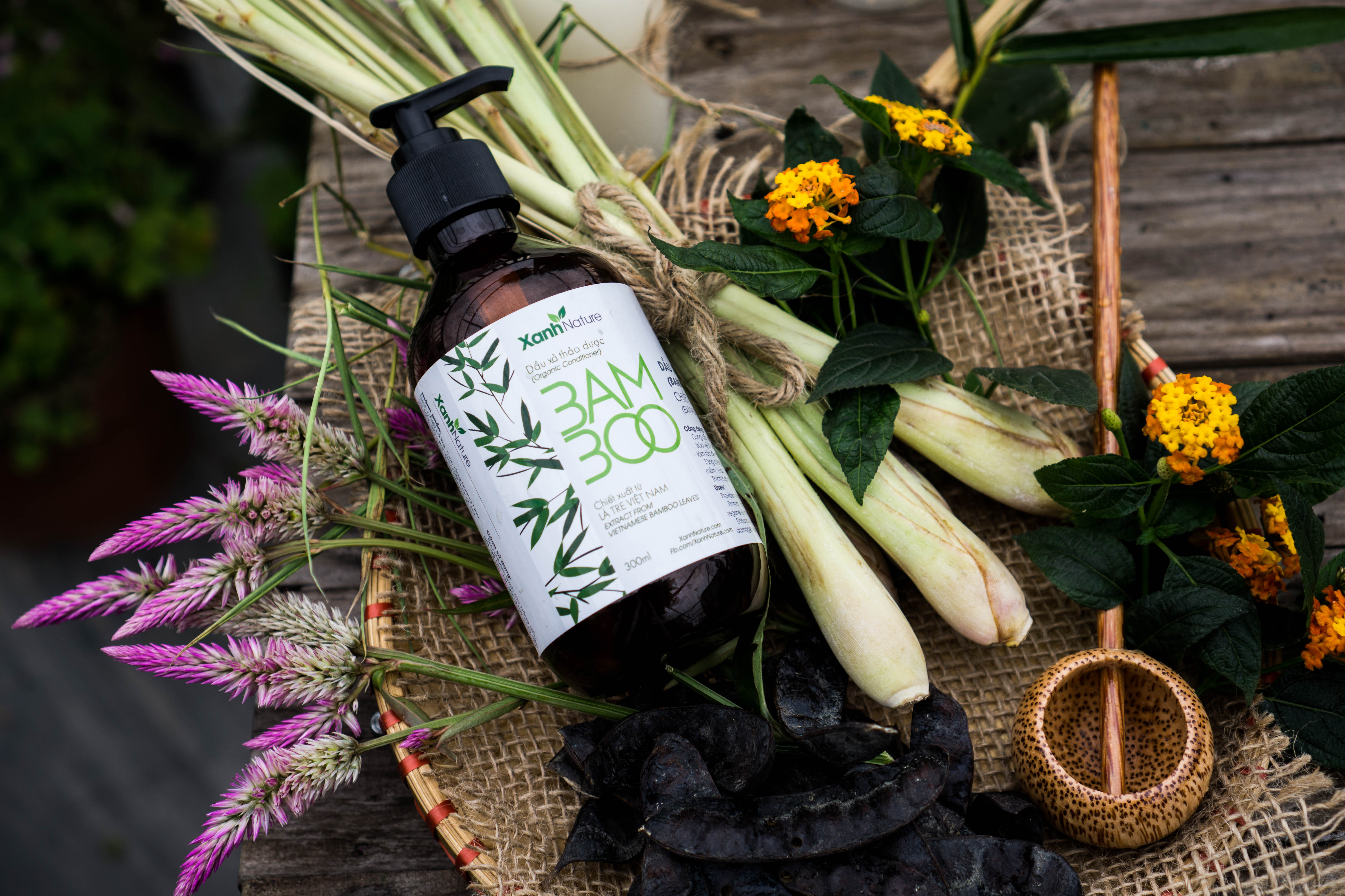 Dầu Xả Thảo Dược Bamboo