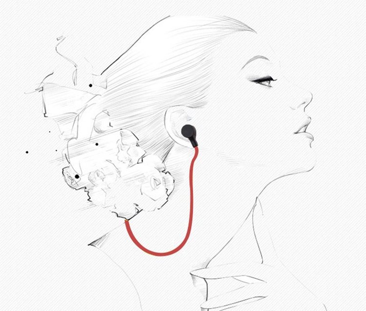 Tai Nghe Bluetooth Không Dây Mono Earphone WK BS-150 - Hàng Chính Hãng - Đen