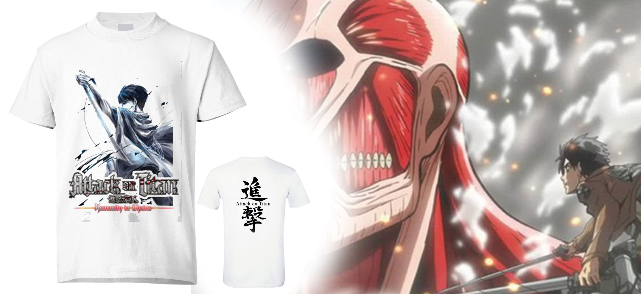 Áo Thun Attack On Titan Thời Trang