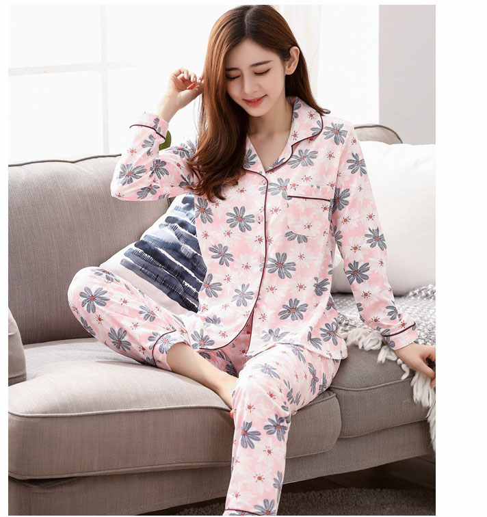 Bộ đồ mặc nhà, đồ ngủ thu đông chất mềm mịn dễ chịu