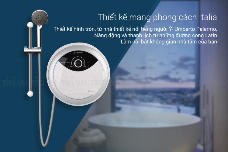 Máy Nước Nóng Trực Tiếp Không Bơm Ariston RMC45E-VN (4500W)