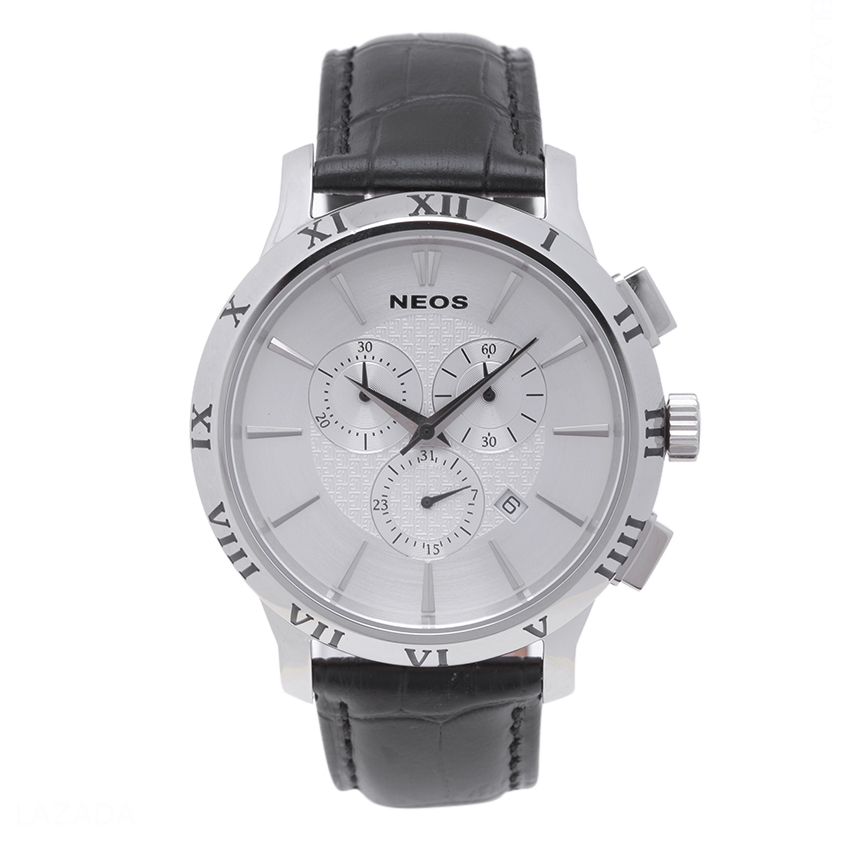 Đồng hồ Neos N-30818M nam dây da 