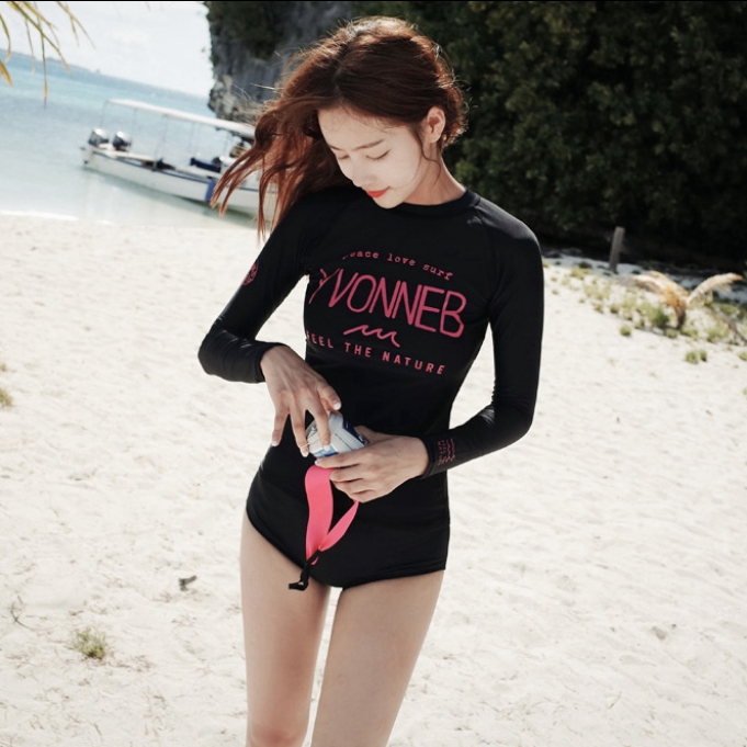 Đồ Bơi Dài Tay Kiểu Korea AT061 MAY Fashion
