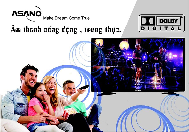 Smart Tivi Asano Full HD 43 inch S43DF2200