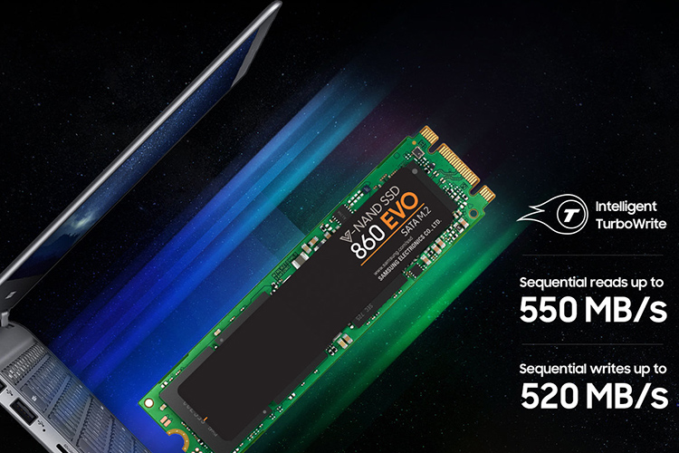 Ổ Cứng SSD Samsung 860EVO 500GB NVMe M.2 2280 - Hàng Chính Hãng
