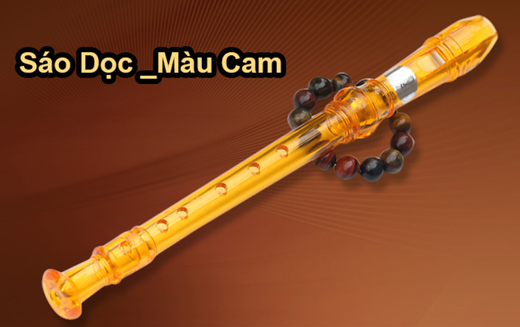 Sáo Dọc Nhiều Màu TASD2_Màu Cam