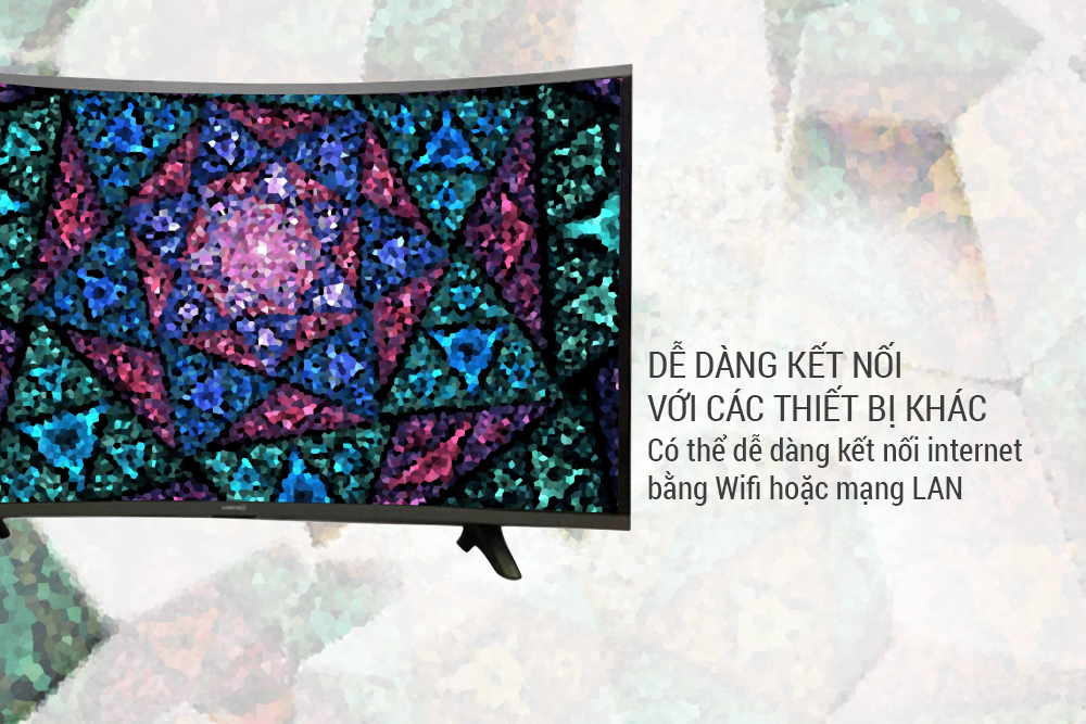 Smart Tivi Màn Hình Cong Asanzo 32 inch AS32CS6000