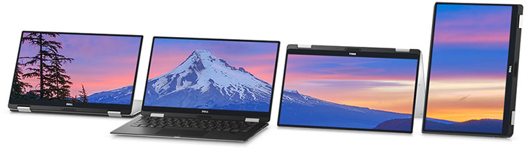 Laptop Dell XPS 13 9365 70130588 Core i5-7Y54/Win10 (13.3 inch)