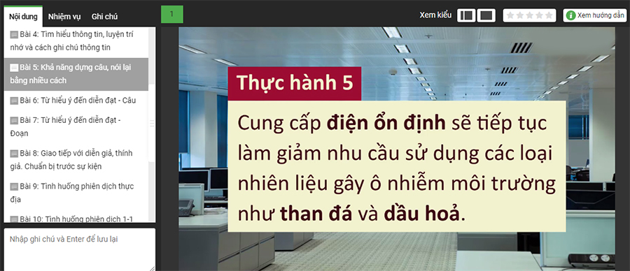 Khóa Học Phiên Dịch Cho Sự Kiện Thành Công KYNA SK22