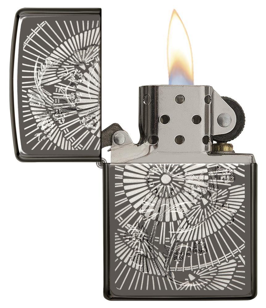 Zippo-Asian-Floral-Black-Ice-29421-3